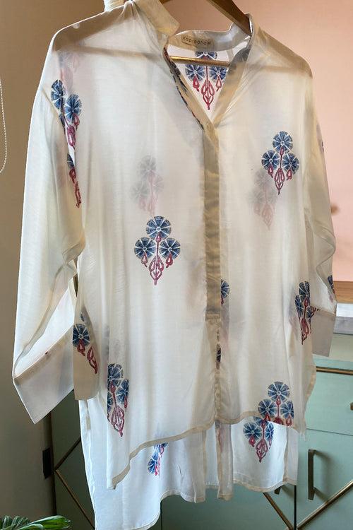 Mughal White Muslin (Shirt only)