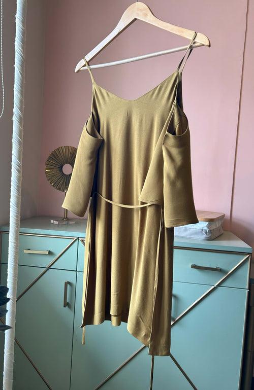 Olive Summer Dress (PL-101)