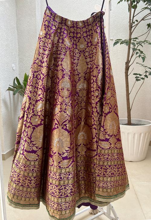 Banarasi Brocade Lehenga-Skirt (PL-1050)