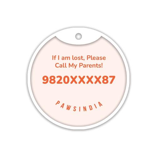 Customized Pet Id Tag - Mix Dog Breed Pattern