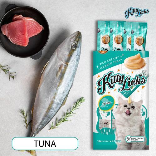 Rena - Kitty Licks Tuna (15gms X 4 Tubes)