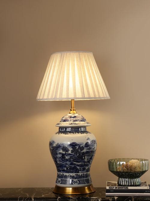 Conrad Blue-White Porcelain Table Lamp