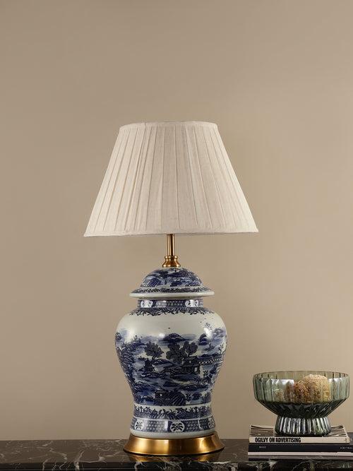 Conrad Blue-White Porcelain Table Lamp