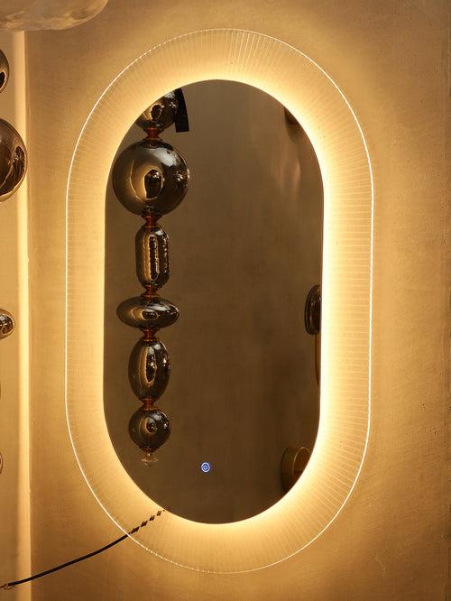 Cooper Decorative LED Wall Light with Mirror