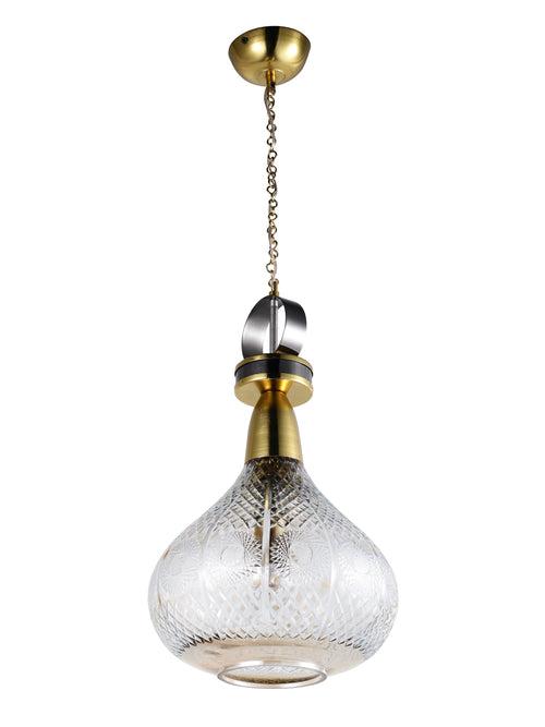 Brinkley Amber Pendant Light