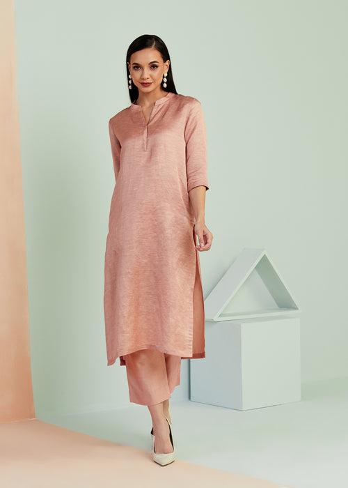 Dusky Pink Tunic Set