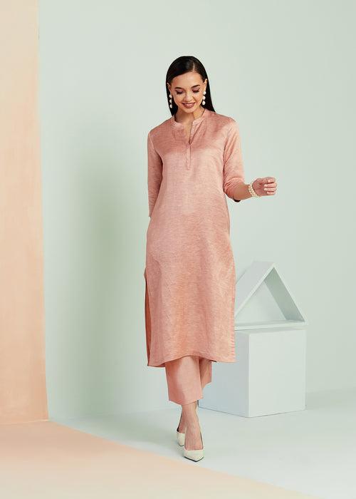 Dusky Pink Tunic Set