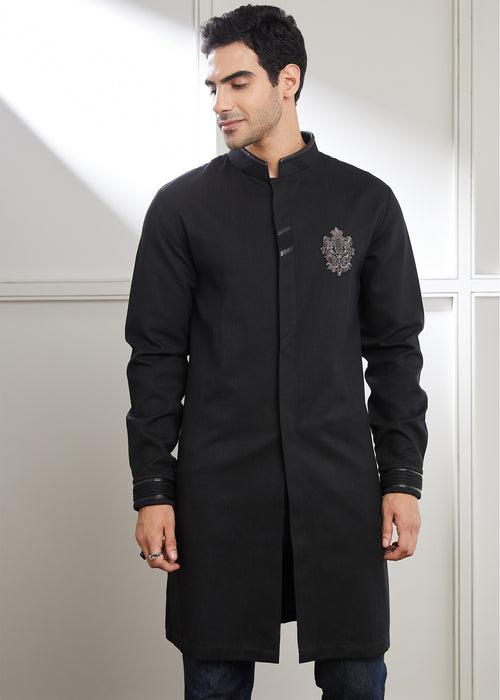 Tagai-Crest Achkan Kurta