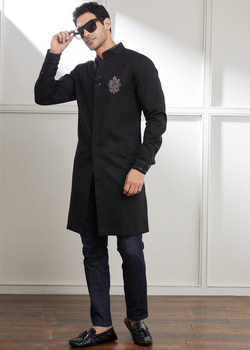 Tagai-Crest Achkan Kurta