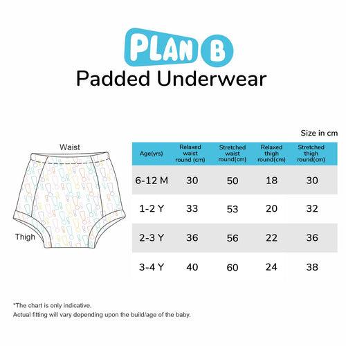 Birds Padded Underwear for Potty Training