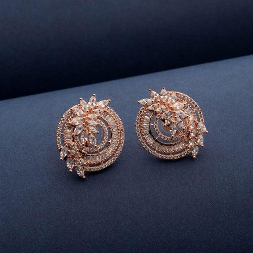 Mohena Studs - Rose Gold