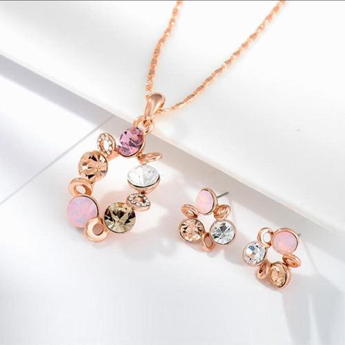 Pink Rush Pendant Set