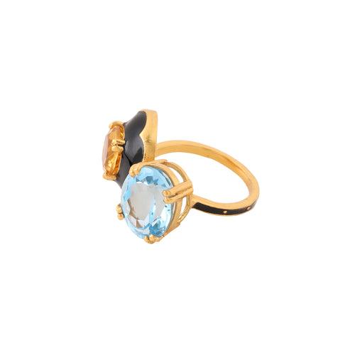 Classic Blue Topaz ring