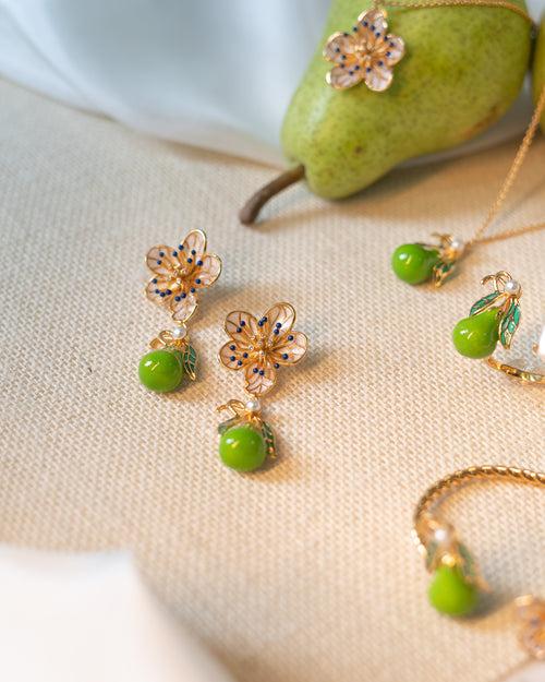 Pear Blossom Earrings