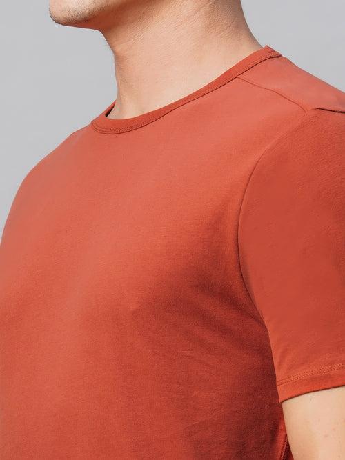 Men's Cotton Brick Regular Fit Tshirt