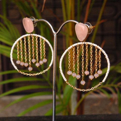 Pearl Hoops Set Of 2 Pair Earrings