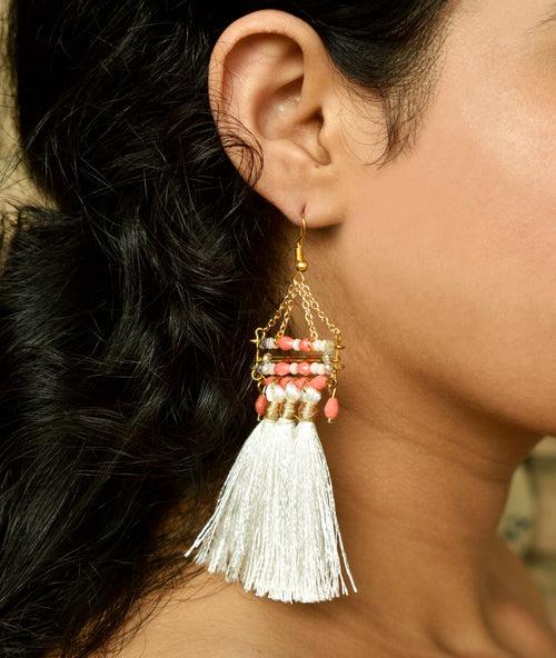 Misty Tassel Earrings Set Of 2 Pair