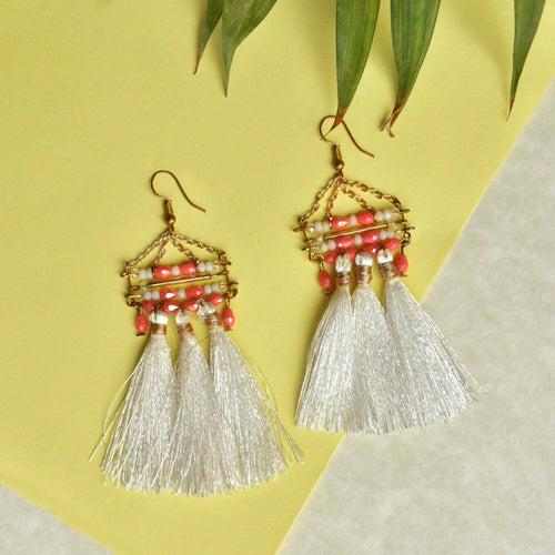 Misty Tassel Earrings Set Of 2 Pair