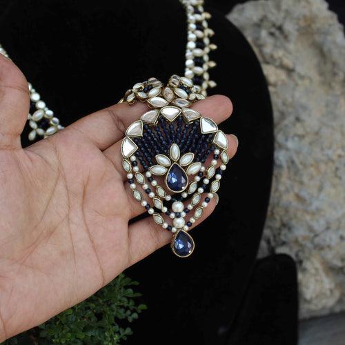 Blues Hues Long Necklace