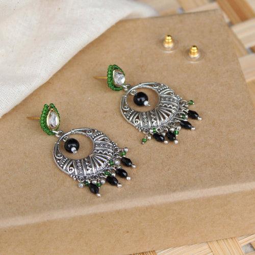 Dangling Chaand Bali Earrings