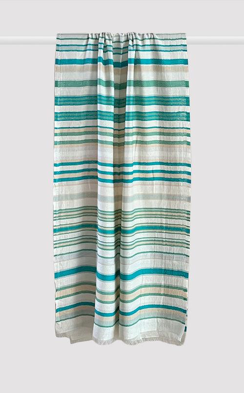 Teal Summer Stripes