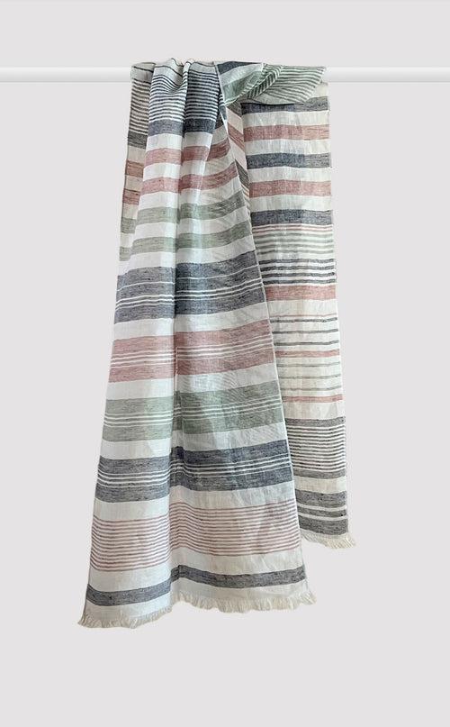 Earthy Linen Muffler