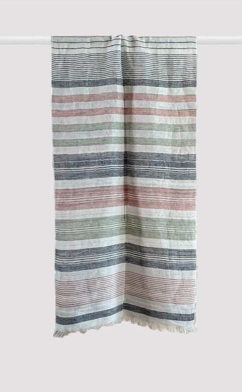 Earthy Linen Muffler