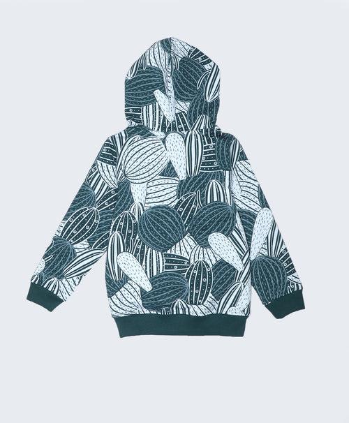 Cactus Pattern Kids Hoodie & Joggers Set