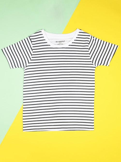 Horizontal Stripes Kids T-Shirt