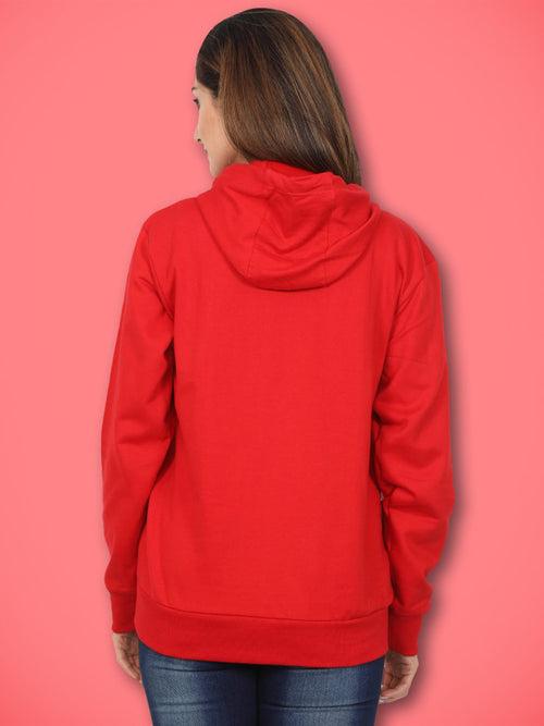 Red Women Hoodie