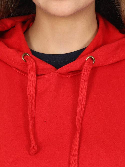 Red Women Hoodie