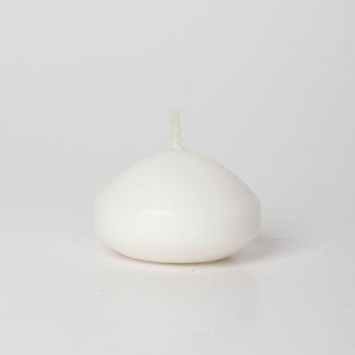 White Floater Candles - Pk of 12(BOGO)