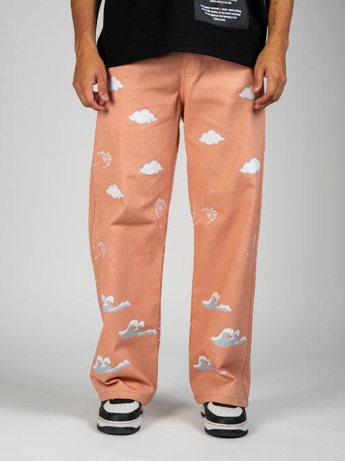 Peach Jap Denim