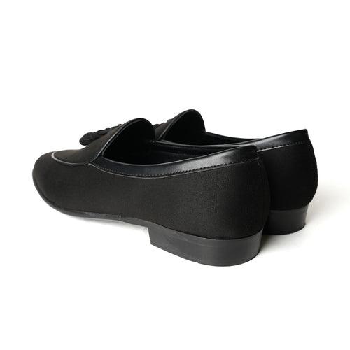 Monkstory Tassel Slip-Ons - Black