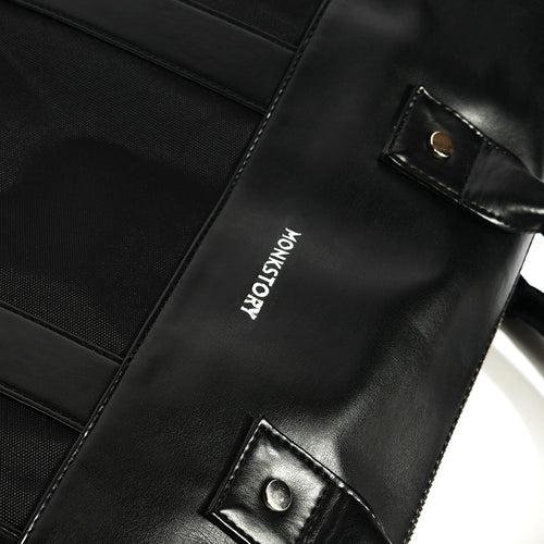 Monkstory Timeless Laptop Bag - Black