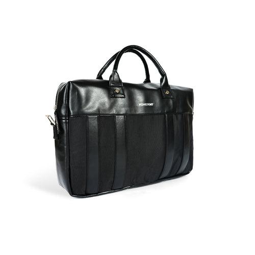 Monkstory Timeless Laptop Bag - Black