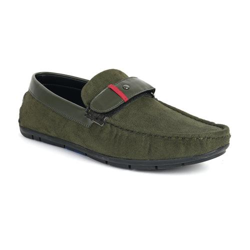 Monkstory Driving Shoes - Olive Green