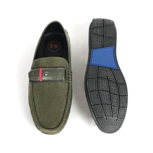 Monkstory Driving Shoes - Olive Green