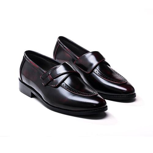 Drezzire Classic Patent Slip-Ons - Cherry