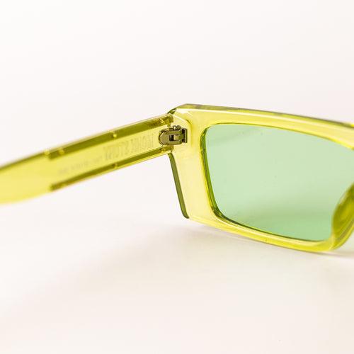 MonkStory Street Acetate Unisex Sunglasses - Frosty Green