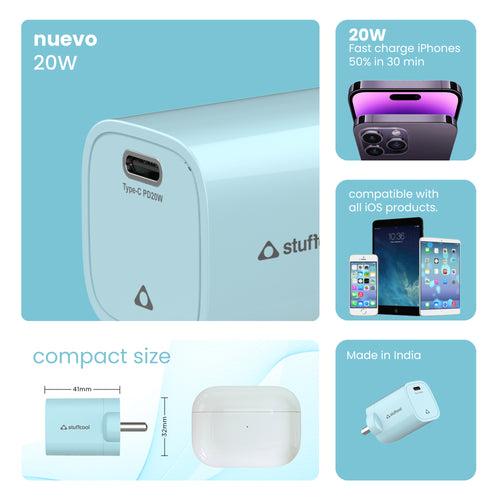 Nuevo PD 20W Smallest Wall Charger