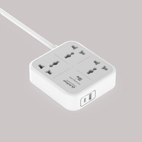 ChargeCube Mini Power Strip with 30W Type C output