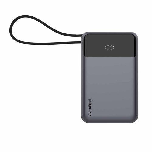 Giga smallest 65W 20000 mAh Powerbank With Built-in Type C Cable