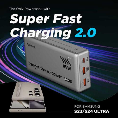 Major Ultra 65W PD Super Fast Charging 20000mAh Powerbank