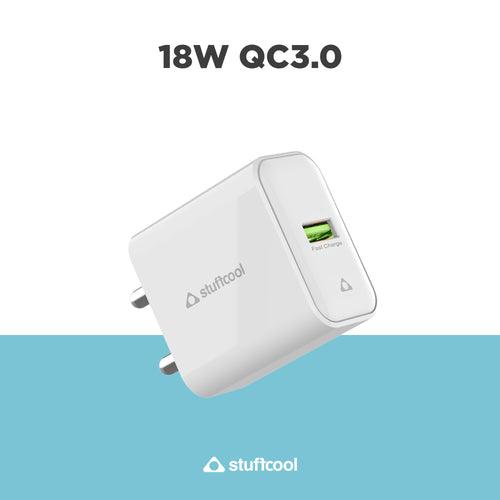 Flow 22.5W Universal Fast Charger w/ 5A Type C to A Cable