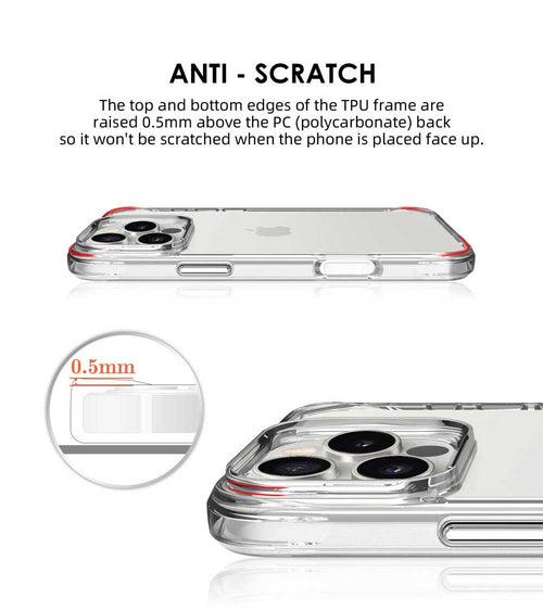 Aktion soft frame with clear case for iPhone 16 series