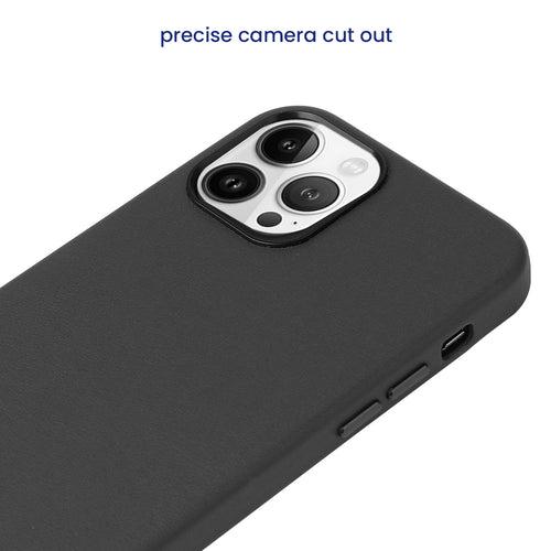 Premier Leather  Back Cover for iPhone 14 Pro Max