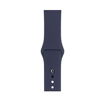 Silicon Watch Band Compatible with All Apple Watch Series 42-44mm ( More Color Options available)