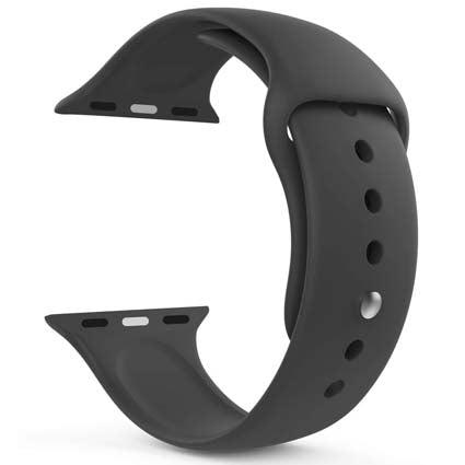 Silicon Watch Band Compatible with All Apple Watch Series 42-44mm ( More Color Options available)