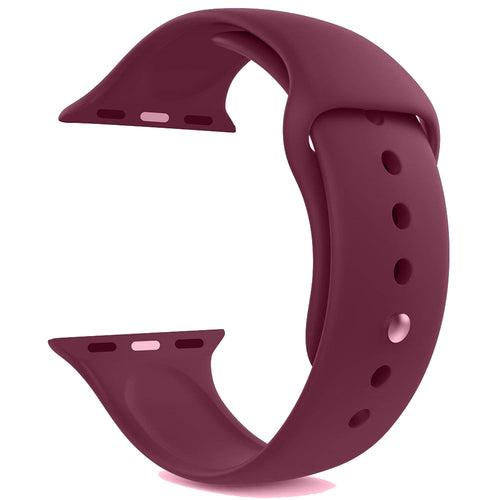 Silicon Watch Band Compatible with All Apple Watch Series 42-44mm ( More Color Options available)